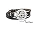 Ann Bully Stainless Steel Aromatherapy Essential Oil Diffuser Bracelet Leather wrap/Hypo-allergenic Surgical Steel Locket Bracelet Free Pads