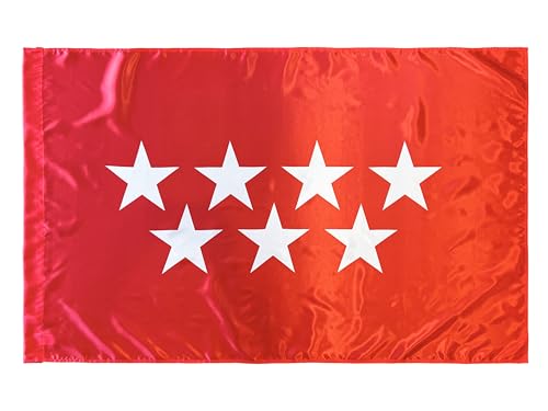 Durabol Bandera Comunidad de Madrid 150 x 90 cm Satén