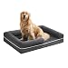 FEANDREA Orthopädisches Hundebett, weiche Polsterung, 106 x 71 x 18 cm