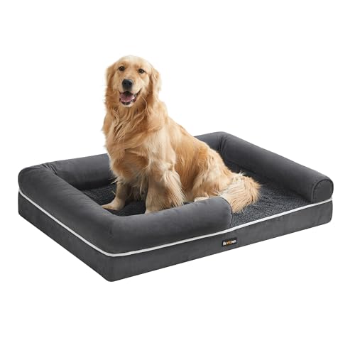 FEANDREA Orthopedisch hondenbed, hondenkussen, 90 x 60 cm