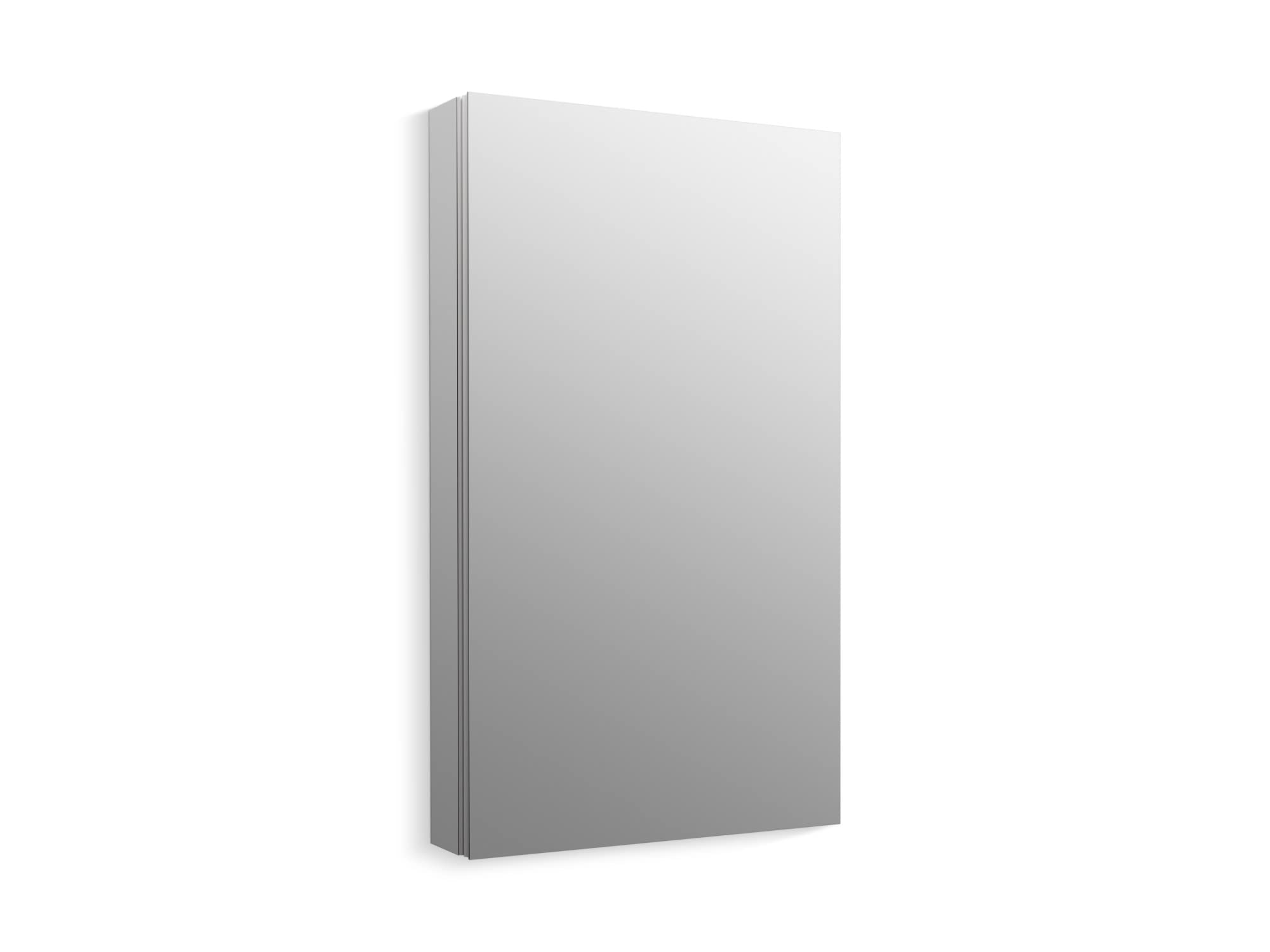 KOHLER K-28031-NA Verdera Medicine Cabinet with Slow-Close Mirror Door & Adjustable Shelves, Rectangular Frame, 24