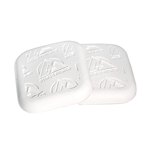 Atlas Slide Puck Set White, Velcro-Backed Delrin Slide Pucks, Self-Lubricating Durable Pucks