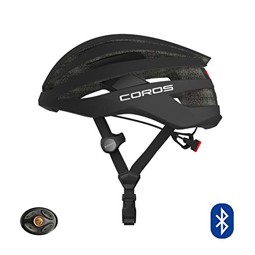 Coros SafeSound Road Smart Cycling Helmet with Ear Opening Sound System SOS Emergency