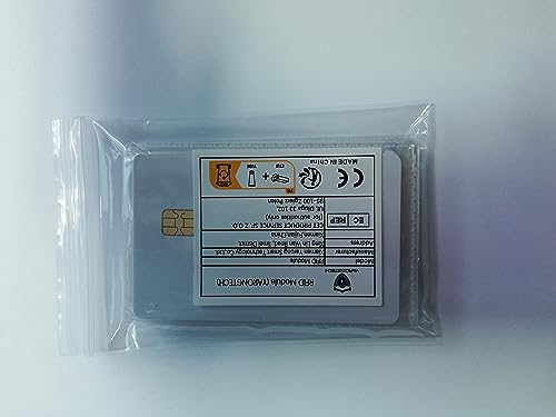 YARONGTECH (Packung mit 10 Stück) weiß sle4442 Kontakt Chip PVC Smart Card