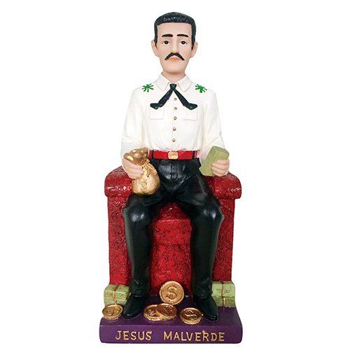 Estatua de Jesús Malv 5 pulgadas miniatura 2