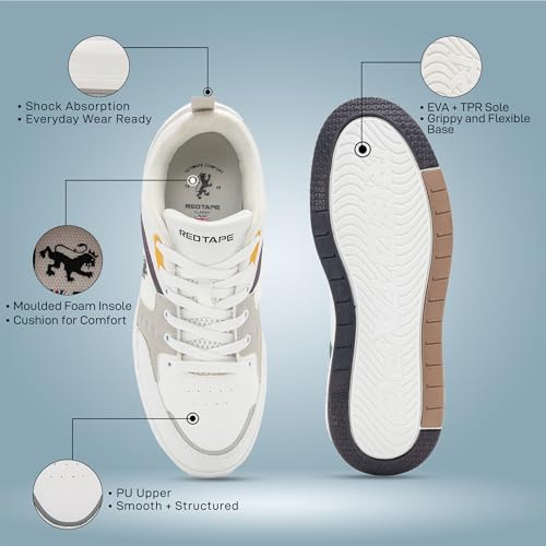 Image of Red Tape Mens Rsl0636a Lifestyle Sneakers