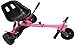 SILI® Kart à Suspension Hors Route pour Scooter à équilibrage Automatique à 2 Roues, Conception améliorée avec Suspension sous Le siège pour Un Confort Maximal (Rose)