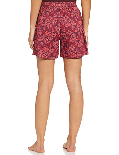 Image of Van Heusen Women's Cotton Lounge Shorts | Lightweight | Breathable Cotton | Relaxed fit | Printed | Comfortable Everyday Wear | Style 55501|Available in Pack of 1 & 2