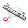 ZAIGANMA Sensor Valve fit for Instant Hot Water Recirculating Pump Bypass Valve 304 Stainless Steel Replace Old Plastic Version