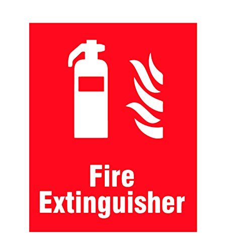 SIGN EVER Fire Extinguisher Sign Board With Double side adhesive tape-Vinyl Sticker With Forex Board-(Red White 10 x 8 inch) Home,Office,Restaurant,Hotel,Hospital,Theatere,Wall,School,Commercial (B07B1TF54Z) Amazon Price History, Amazon Price Tracker