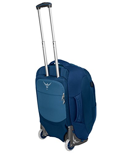 Osprey Packs Meridian 60L/22 Wheeled Luggage, Lagoon Blue