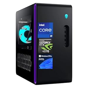 Alienware Aurora-R16 Gaming Desktop Computer – Intel 24-core i9-13900F, NVIDIA GeForce RTX 4070 GDDR6X 12GB, 64GB DDR5 RAM, 2TB SSD, 2TB HDD, Wi-Fi 6E, Bluetooth, 12 USB Ports, Windows 11 Pro