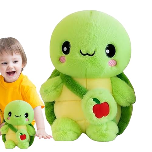 Peluche de tortuga, juguete de peluche de tortuga para regalos Realista forma de tortuga de peluche peluche de tortuga de peluche, lindo peluche de tortuga, adorable tortuga de peluche, decoración voo