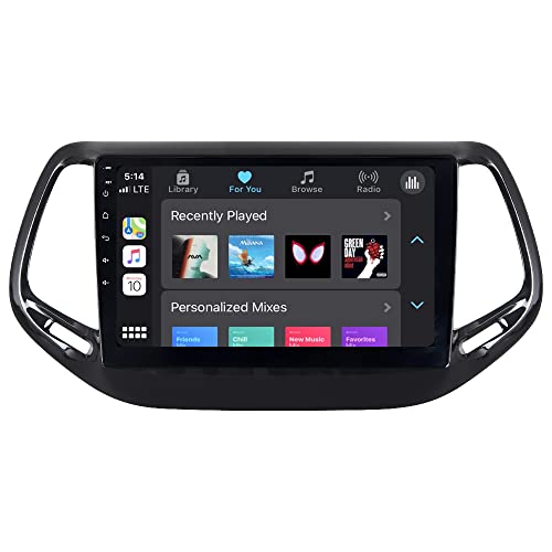 ACAVICA 10.1 pulgadas Android 11 Radio de coche para Jeep Compass 2017-2020 pantalla táctil Tablet reproductor multimedia...