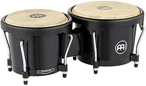Meinl Percussion Hfb100Bk Headliner Series Fiberglass Bongos, Black #TOP8
