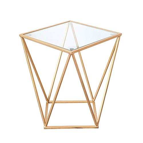 Home&Selected Furniture/Tempered Glass Side Table Nordic Living Room S