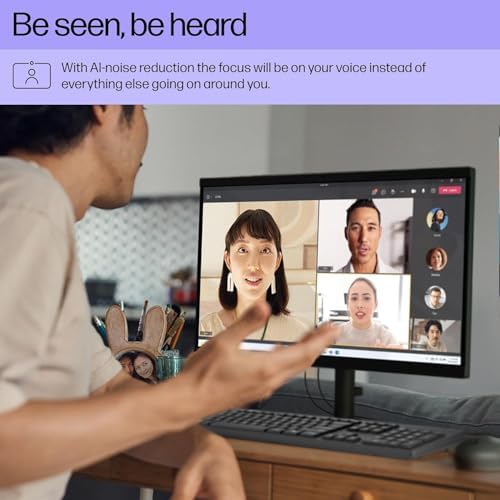 HP 2025 22" FHD All-in-One Desktop Computer • The New Version for Everyday Use • Latest 13th Gen Intel Quad-Core CPU • 8GB DDR5 • 128GB Storage • HDMI • Type-C • Wi-Fi • HD Webcam • Win11 Pro • Black - 2