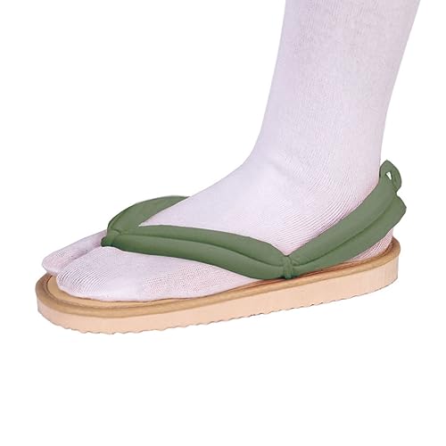 Image of UZAIN Anime Cosplay Clog Shoes Cosplay Sandal Prop Oshitari with Socks