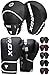 RDX Manoplas de Boxeo Paos Muay Thai Guantes Saco MMA Kick Boxing Almohadilla Artes Marciales Krav Maga Escudo Patada Gancho y Jab Pad Entrenamiento Focus Pads