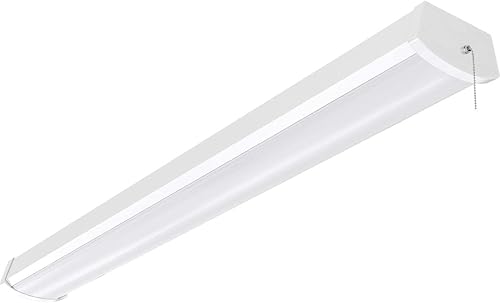 Nuvo 65/1092 - Envoltura LED para techo, 4 pies, color blanco