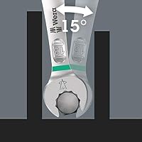Wera 05020302001 6003 Joker 15 Set 1, Ringmaulschlüssel-Satz, metrisch, 15-teilig – Ansicht 5