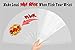 OMyTea Chinese Kung Fu Tai Chi Large Hand Folding Fan for Men/Women - with a Fabric Case for Protection - for Performance/Dance/Fighting/Gift (White)