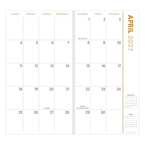 Calendario de bolsillo de 2 años ideal para llevar en el bolso y organizar tus días con estilo 6