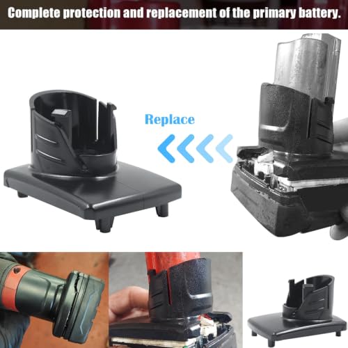 2 Set Battery Case Replacement Parts Compatible with Milwaukee M12 - image 2