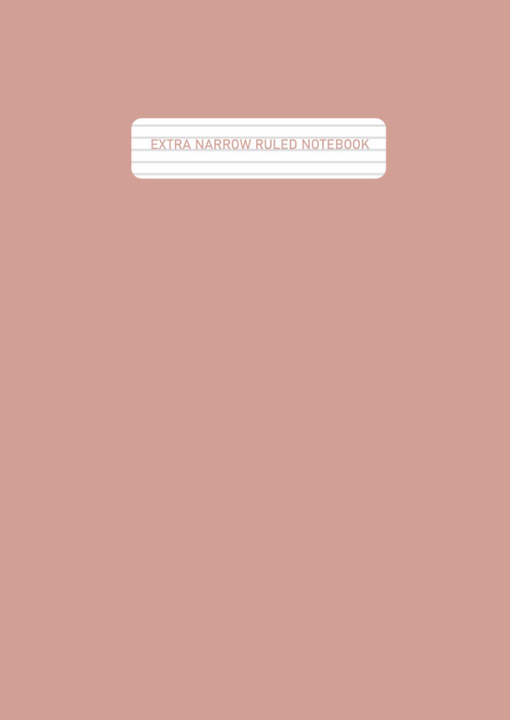 Extra Narrow Ruled Notebook: 5mm - A Thin Lined Journal With Extra Close Lines For Anyone With Tiny Writing-Large Ultra Narrow Lined Note Book and Journal - vol12