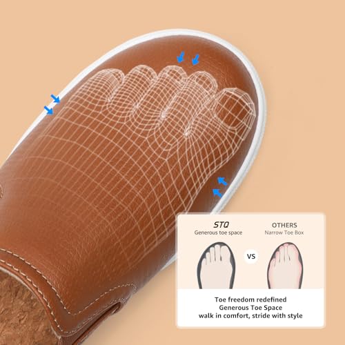 Image of STQ Women Slip On Shoe Comfort with Memory Foam Lightweight Breathable