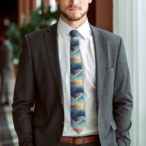 Corbata de hombre con pañuelo a cuadros formal miniatura 6