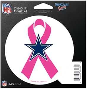 Amazon.com: Dallas Cowboys Breast Cancer Magnet : Everything Else