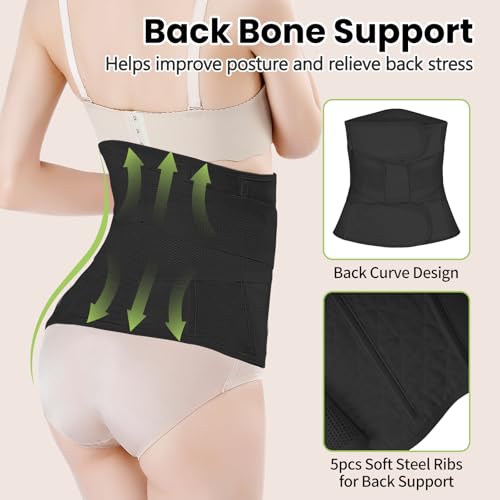 Image of Postpartum Girdle C-Section Recovery Belt Back Support Belly Wrap Belly Band Shapewear