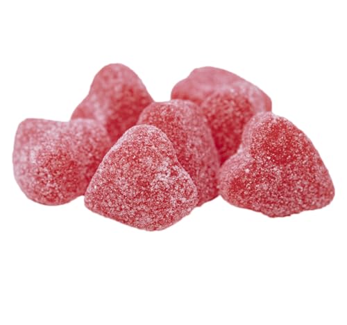 Sour Cherry Jelly Hearts - Bolsa resellable 1 lb miniatura 1