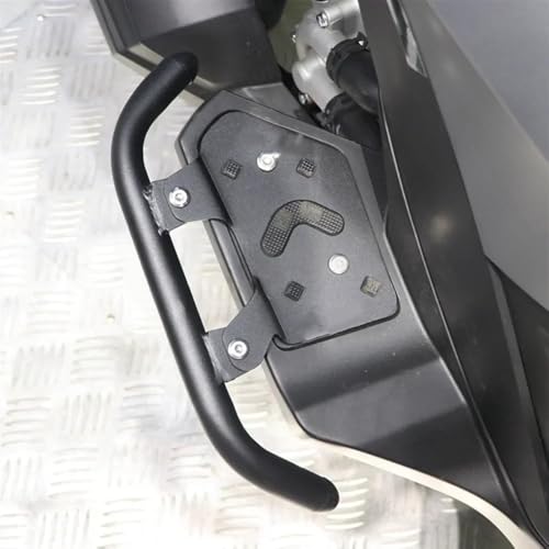 Barre de protection Loncin SR250GT pare-chocs de moto noir avec support projecteur