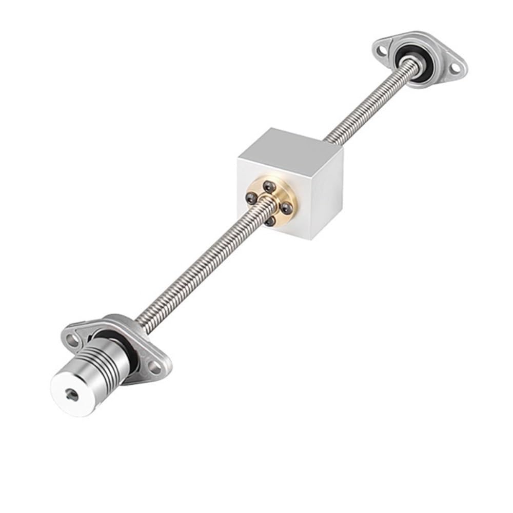 Aluminium-Pflaume flexibel, 4er-Pack flexible Wellenkupplungen mit Klauen, Aluminiumlegierung, silberweiß, 19 x 25 mm, 3–10 Bohrung(3X3mm)