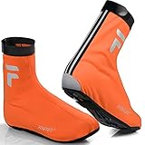 winter mtb schuhe test ✯ Voll fit:Der Überschuh ist elastisch,leicht zu tragen und passt perfekt zu Ihren Schuhen,der Klettverschluss über dem Reißverschluss lässt sich locker verstellen. Das Gummiband über dem Reißverschluss ist 2 cm breit, um zu verhindern,dass der Überschuh nach unten rutscht, ohne dass sich Ihre Waden unter Druck setzen. Die Unterseite des Überschuhs besteht aus reibungs- und rutschfestem Material. (Hinweis: bitte nach Gebrauch trocknen)