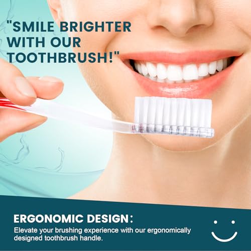 Cepillos de dientes manuales de colores con pasta para un día a día activo 5