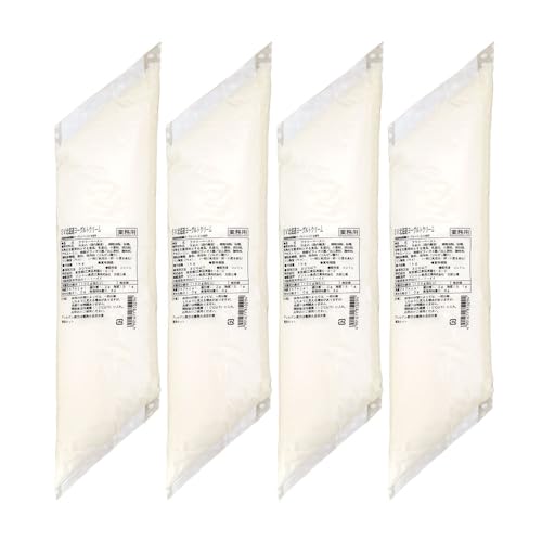 【4個セット】【ママパン】ソントン SV北海道ヨーグルトクリーム 1kg×4(4kg)クリーム まとめ買い フラワーペースト