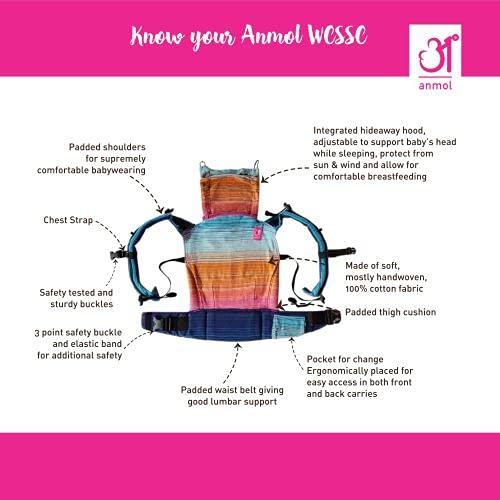 Image of Anmol Baby Carrier (Multicolour)