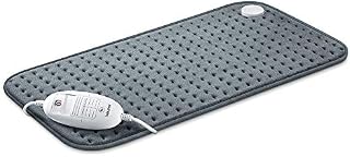 Beurer HK123 XXL Heat Pad, Longer Electric Pad For Even More Comforting Warmth And Relaxation, 3 Temperature Settings & Automatic Switch-Off, 60 x 30 cm