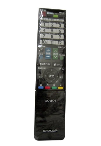 シャープ[SHARP]　オプション・消耗品　　液晶テレビ用　リモコン＜ブラック＞ ggw725x Amazon.co.jp: シャープ 液晶テレビ用 リモコン GB077WJSA