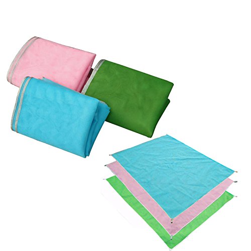 Ocamo Beach Mat for Outdoor Hiking Camping Portable Sand Free Picnic Blanket Sandless Dirt