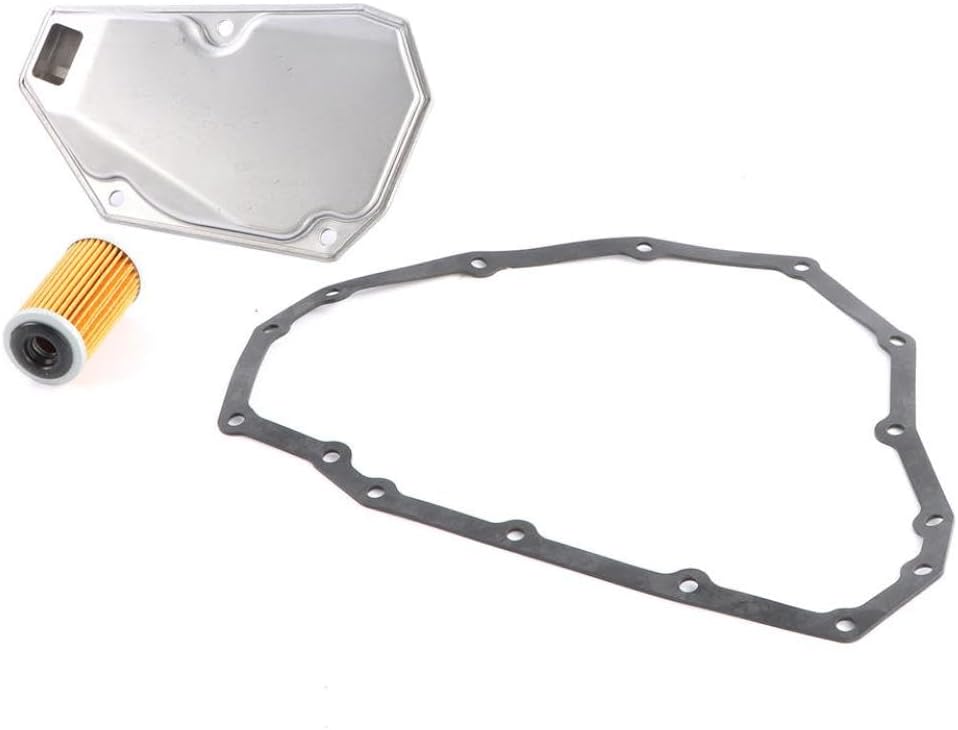 1set JF015E RE0F11A CVT Transmission Oil Filter Pan Gasket Compatible with Sentra Versa Vehicles Fits Car Transmission Parts