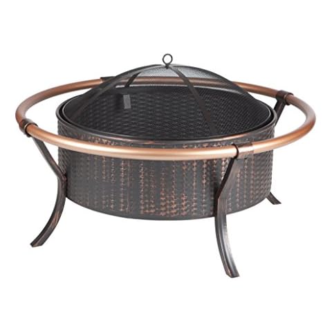 Fire Sense 60859 Copper Rail Fire Pit Cover