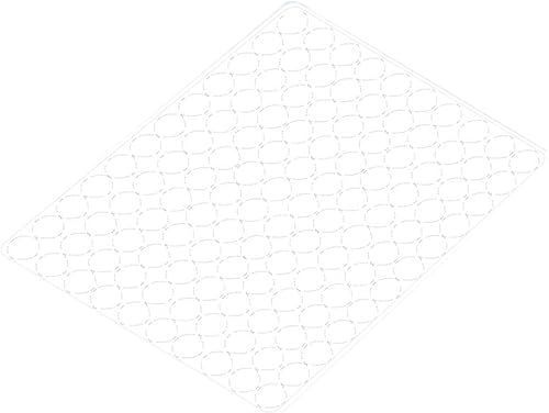 Comfort Shield Protector de hojas impermeable de alta calidad, blanco, 34 x 54 pulgadas, 2 unidades (paquete de 1)