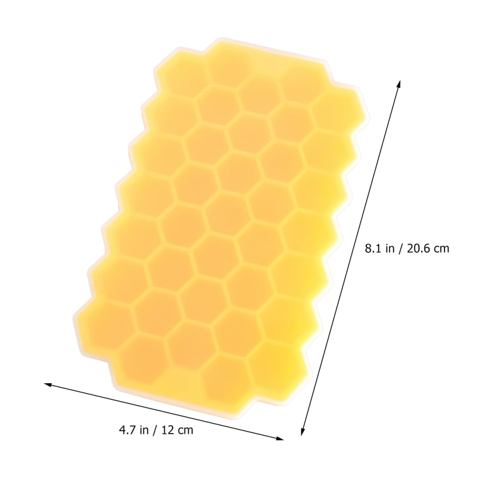 Molde de hielo hexagonal de silicona de 37 cavidades miniatura 2