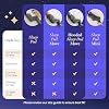 Hug Sleep Hooded Sleep Pod Mini, Wearable Blanket with Comfy Hoodie, Weighted Blanket Alt From Shark Tank, Cooling Sensory, Machine Washable Cozy Blankets, Adult, Kids or Teens Gift, Grey, XL