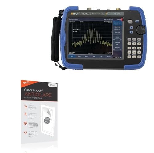 BoxWave Screen Protector Compatible with Owon HSA1036TG - ClearTouch Anti-Glare (2-Pack), Anti-Fingerprint Matte Film Skin