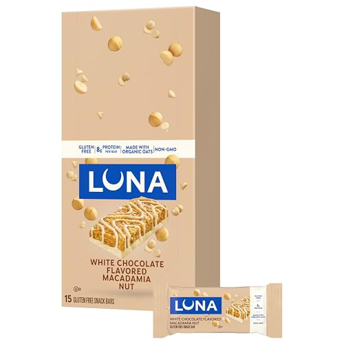 Clif, Bar Luna White Chocolate Macadamia 15 Count, 25.35 Ounce